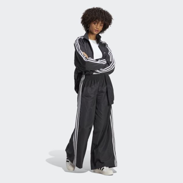 Haut De Survêtement Adidas Oversize Noir