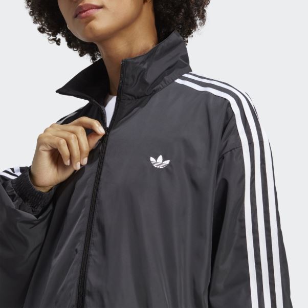 Haut De Survêtement Adidas Oversize Noir