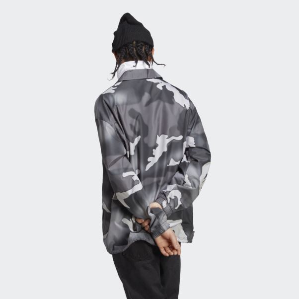 Graphique Camo Coach Veste Noir Adidas