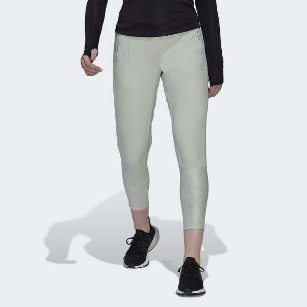 Pantalon De Running Vert Adidas Made To Be Remade