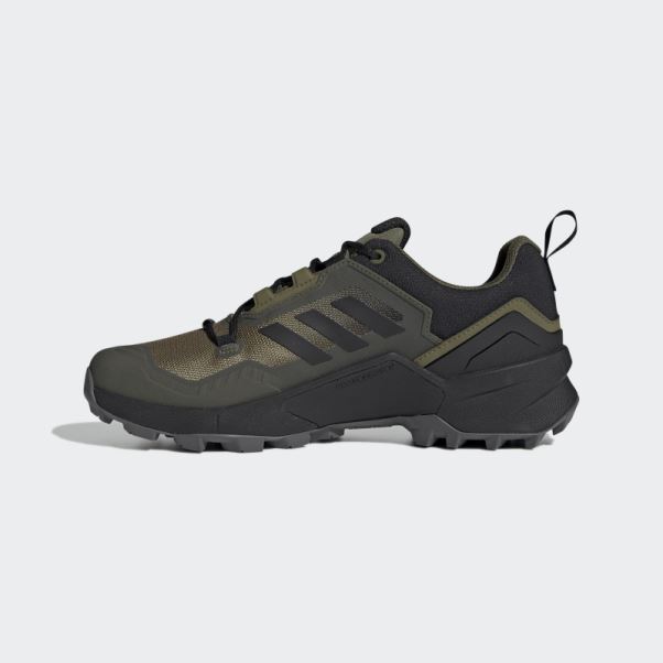 Chaussures De Randonnée Adidas Terrex Swift R3 Gore-tex Olive