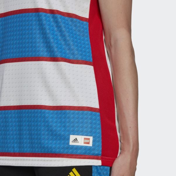 Maillot Domicile Adidas Tiro X Lego Bleu
