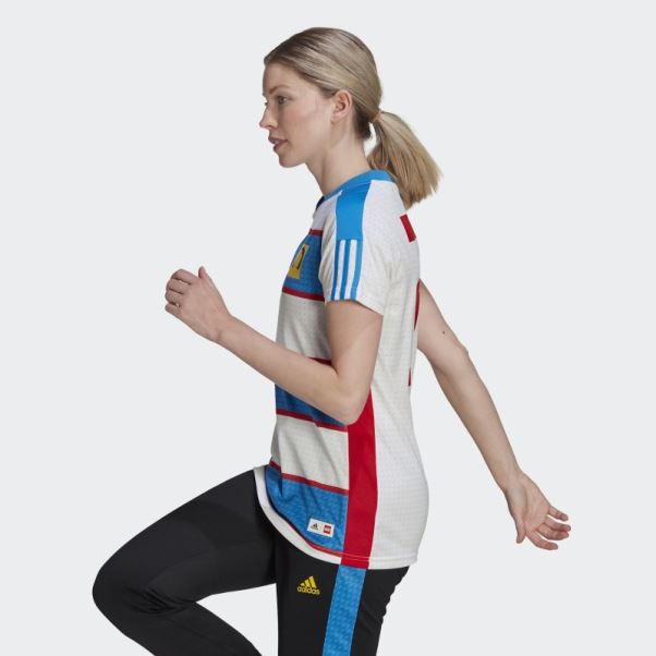 Maillot Domicile Adidas Tiro X Lego Bleu