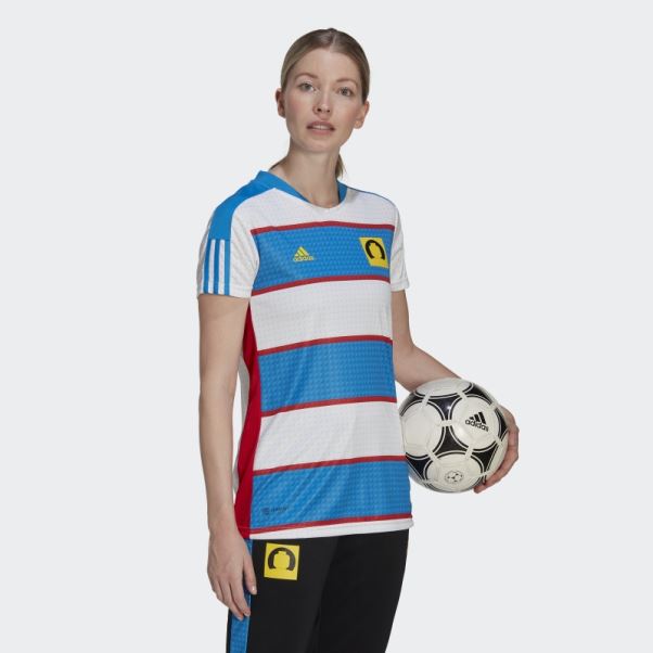 Maillot Domicile Adidas Tiro X Lego Bleu