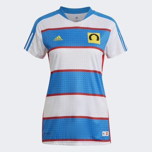 Maillot Domicile Adidas Tiro X Lego Bleu