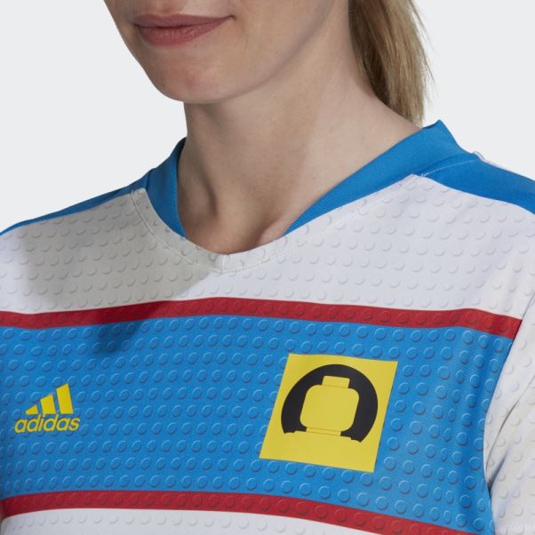 Maillot Domicile Adidas Tiro X Lego Bleu