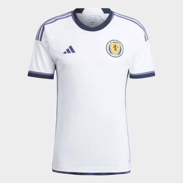 Maillot Extérieur Ecosse 22 Blanc Adidas