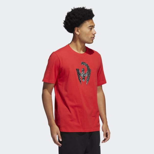 T-shirt Adidas Mahomes Rouge