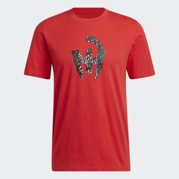 T-shirt Adidas Mahomes Rouge