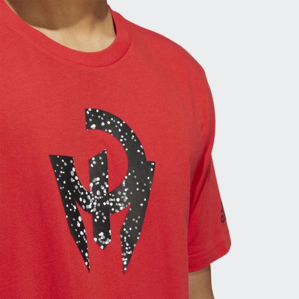 T-shirt Adidas Mahomes Rouge