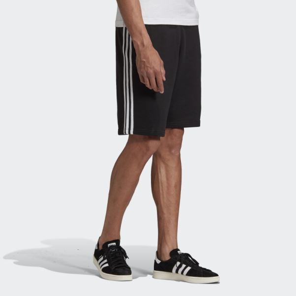 Short De Survêtement 3 Bandes Noir Adidas