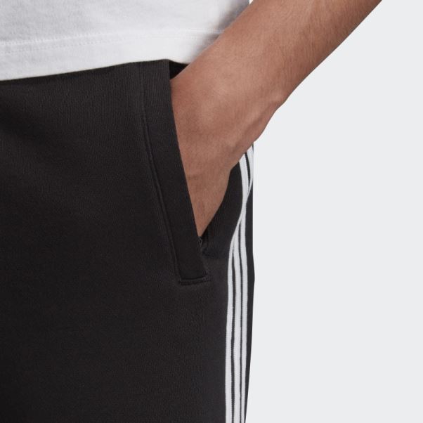 Short De Survêtement 3 Bandes Adidas Noir