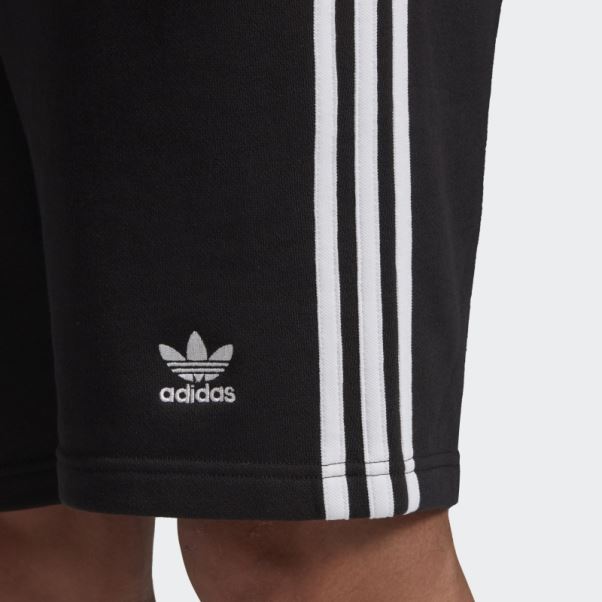 Short De Survêtement 3 Bandes Adidas Noir