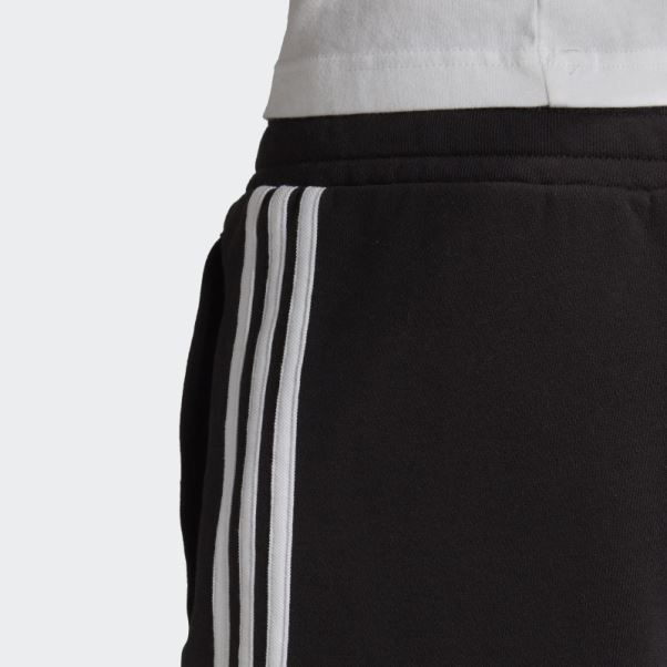 Short De Survêtement 3 Bandes Adidas Noir