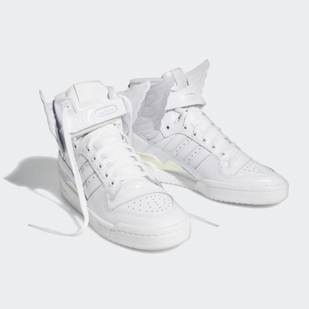Jeremy Scott Opal Wings 4.0 Chaussures Adidas Blanc