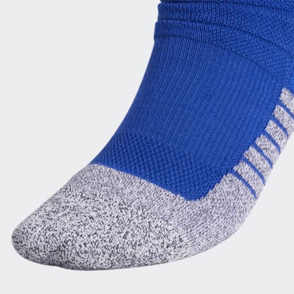 Chaussettes Mi-mollet Matelassées Adidas Adizero Football Bleu