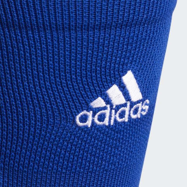 Chaussettes Mi-mollet Matelassées Adidas Adizero Football Bleu