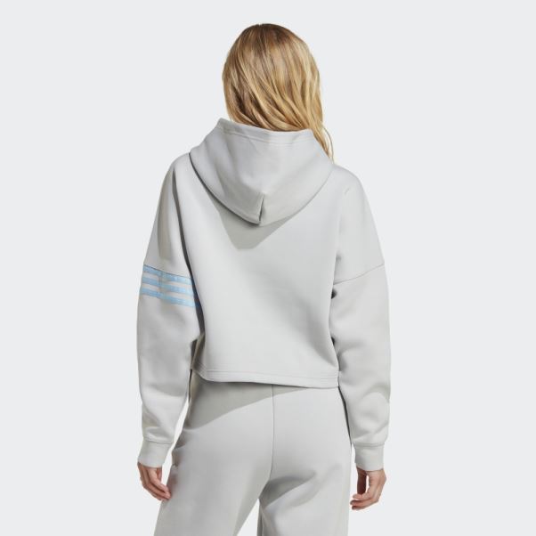 Sweat à Capuche Adicolor Neuclassics Adidas Onix