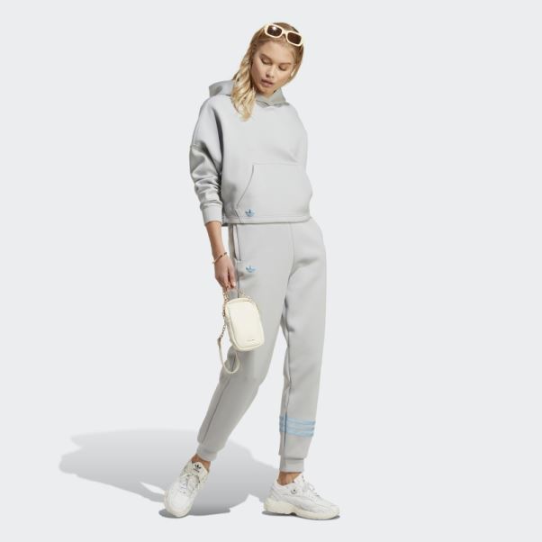 Sweat à Capuche Adicolor Neuclassics Adidas Onix
