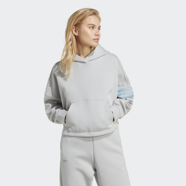 Adidas Adicolor Neuclassics Sweat à Capuche Onix