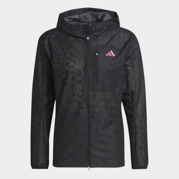 Veste à Membrane Technique Adizero Noire Adidas