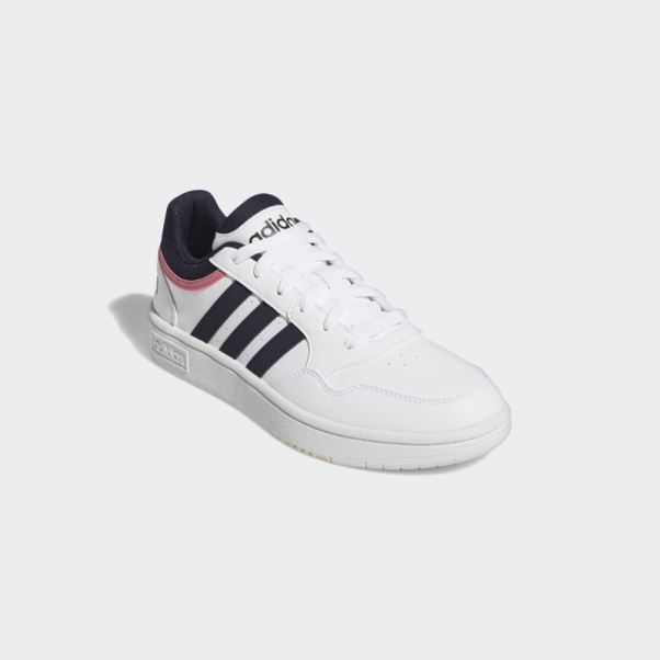 Adidas Hoops 3.0 Low Classique Chaussures Blanc