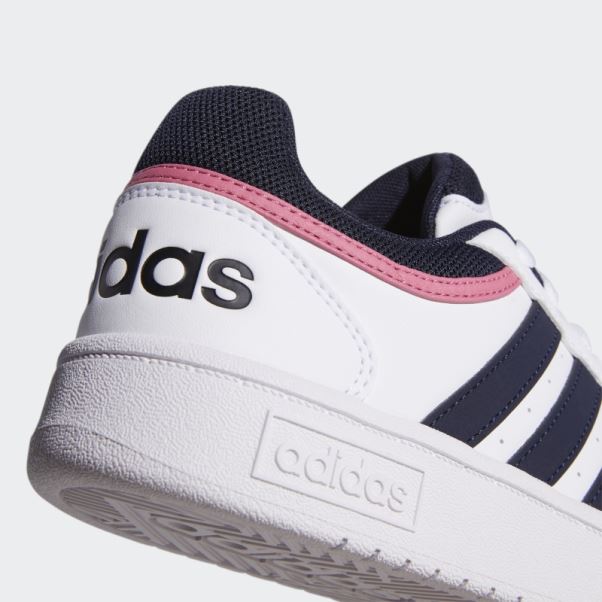 Adidas Hoops 3.0 Low Classique Chaussures Blanc