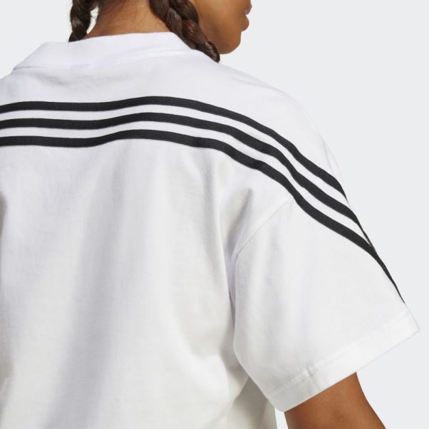 Future Icon 3-stripes T-shirt Adidas Blanc