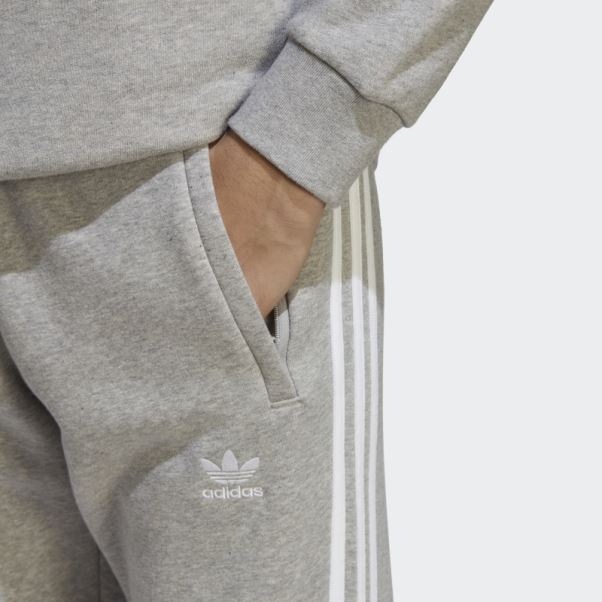 Adicolor Classics Trèfle Ras Du Cou Sweat Adidas Gris Moyen
