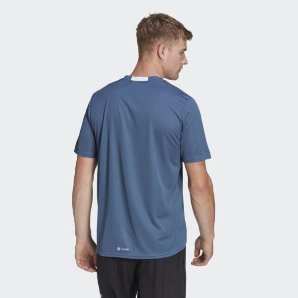 Aéroready Conçu Pour Le Mouvement T-shirt Adidas Acier