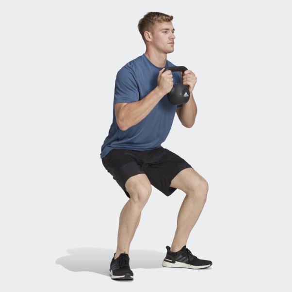 Aéroready Conçu Pour Le Mouvement T-shirt Adidas Acier