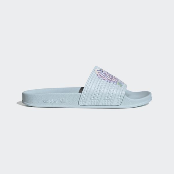 Claquettes Adidas Adilette Bleues