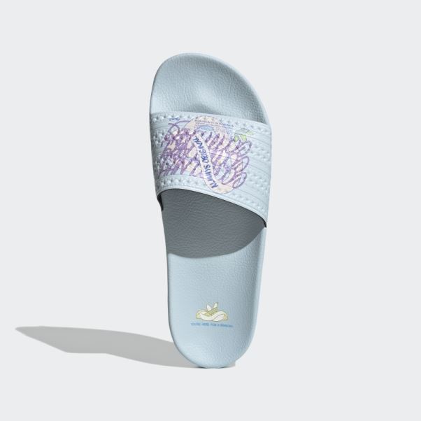 Claquettes Adidas Adilette Bleues