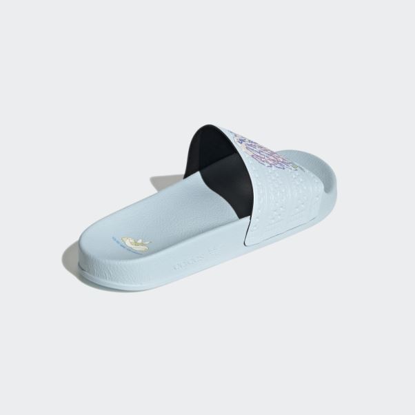 Claquettes Adidas Adilette Bleues