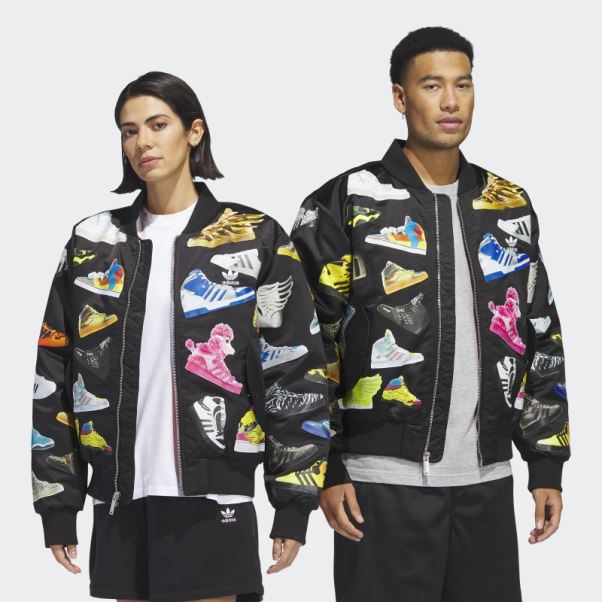 Veste Bomber Adidas Jeremy Scott Archive Noir