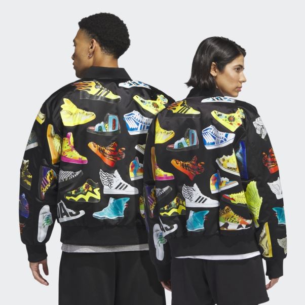 Veste Bomber Adidas Jeremy Scott Archive Noir