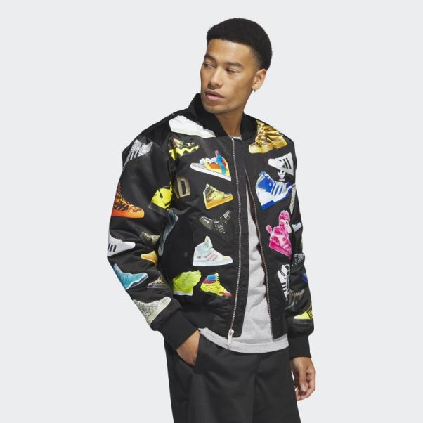 Veste Bomber Adidas Jeremy Scott Archive Noir