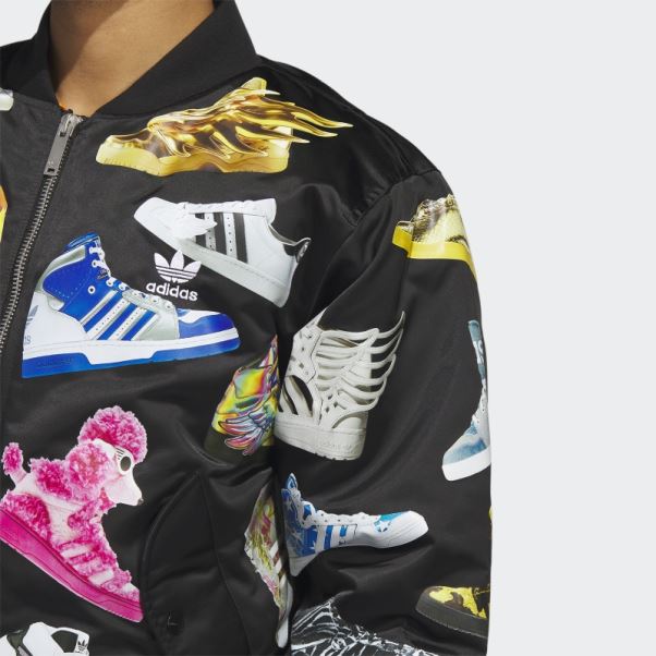 Veste Bomber Adidas Jeremy Scott Archive Noir