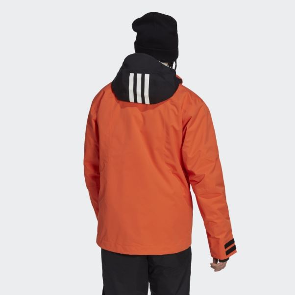 Veste Trois En Un Adidas Orange Resort