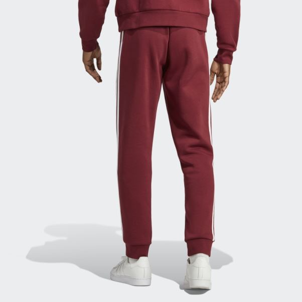 Pantalon Adidas Adicolor Classics 3 Bandes Rouge