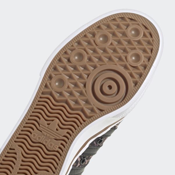 Adidas Nizza Plate-forme Chaussures Marron