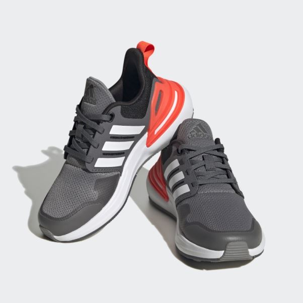 Chaussures Adidas Rapidasport Bounce Lace Grises