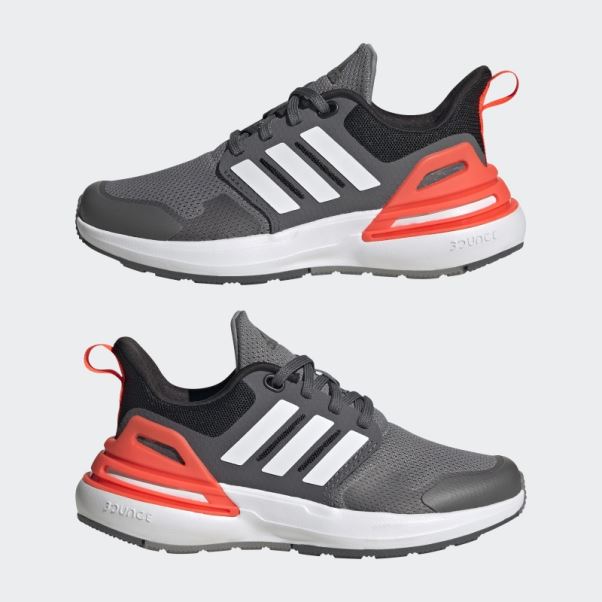 Chaussures Adidas Rapidasport Bounce Lace Grises