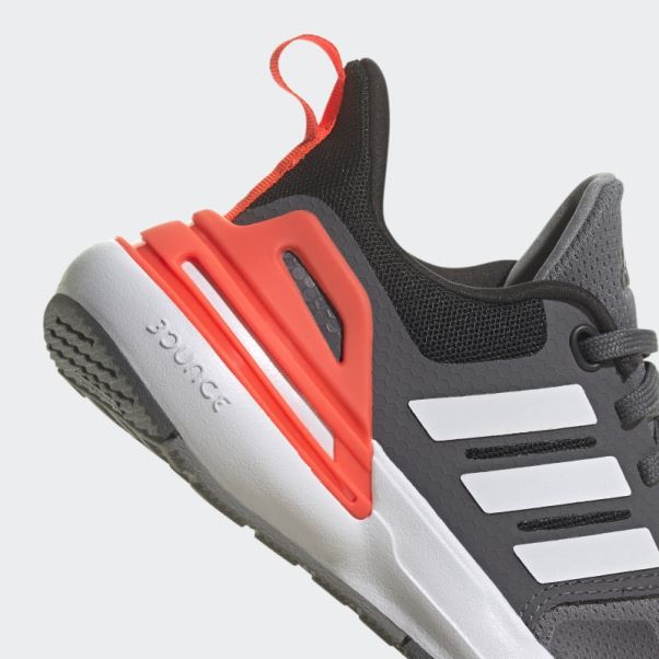 Chaussures Adidas Rapidasport Bounce Lace Grises