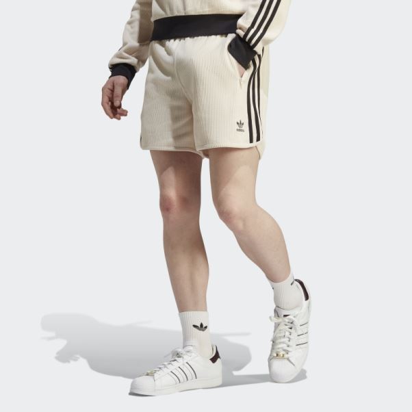 Short Adidas Adicolor Classics Waffle Blanc