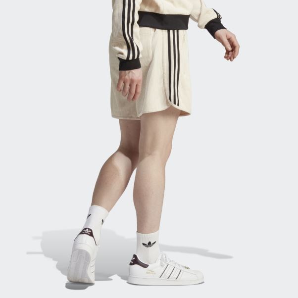 Short Adidas Adicolor Classics Waffle Blanc