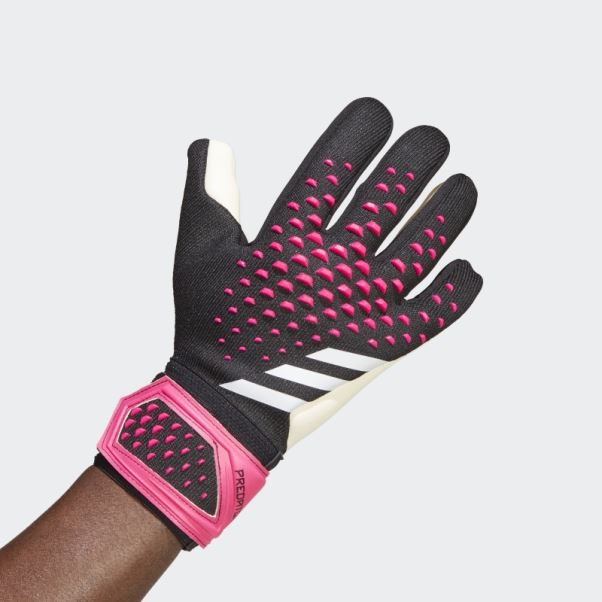 Adidas Gants De Gardien De But De La Ligue Des Prédateurs Noir
