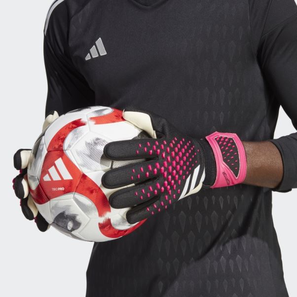 Adidas Gants De Gardien De But De La Ligue Des Prédateurs Noir