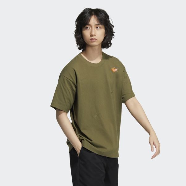 T-shirt Adidas Outdoor Scatter Olive
