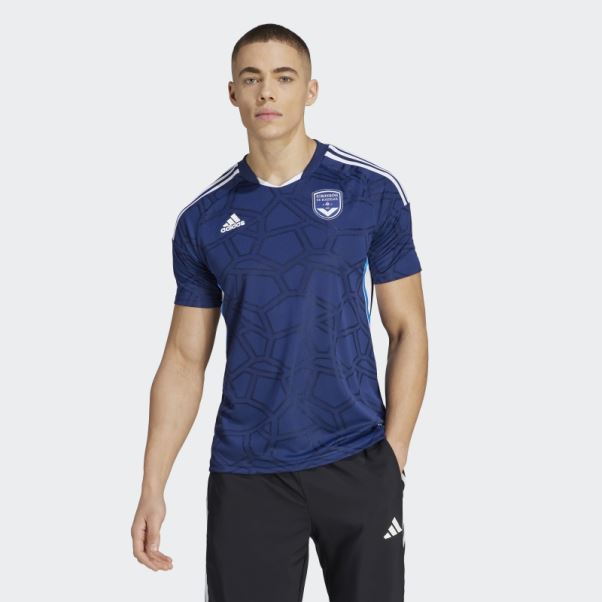 Adidas Maillot Pré-match Girondins De Bordeaux Bleu Marine